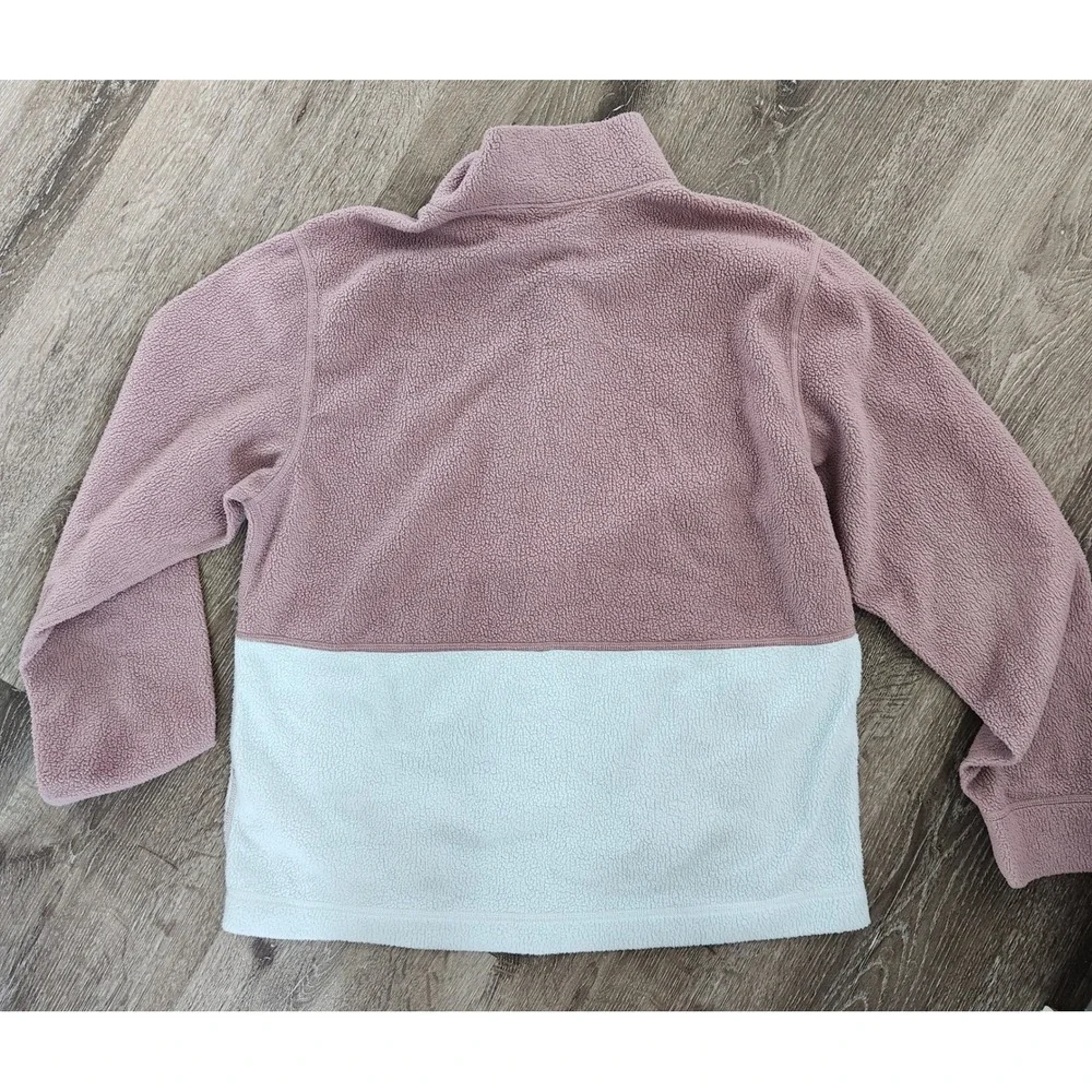 The North Face Mens TKA Glacier Snap Fleece Pullover Colorblock M